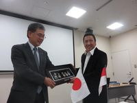 Yoshiki Onoi dan Garibaldi Thohir