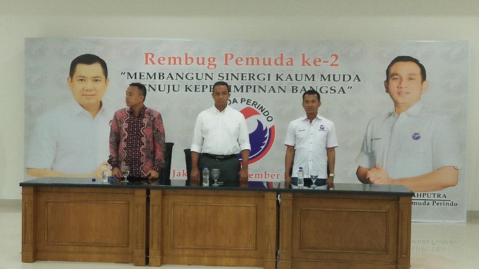 Anies Sudah Bertemu Hary Tanoe, Perindo: Tinggal Tunggu Hari Baik