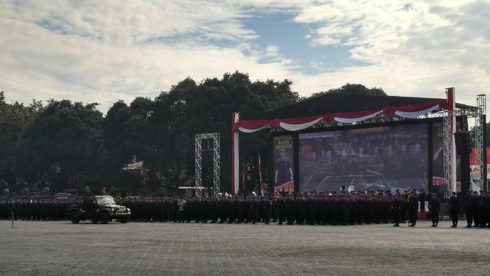 HUT Brimob, Kapolri: Jaga Selalu Persatuan dengan TNI