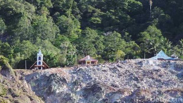 Rumah ibadah di Bukit Kasih (Shafa/detikTravel)
