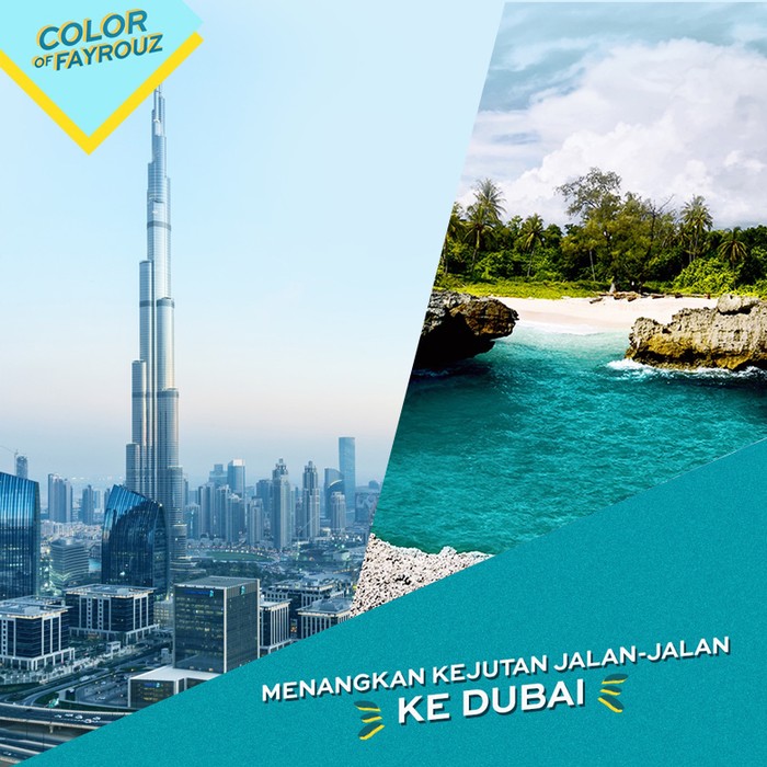 Fayrouz Bagi-Bagi Paket Traveling Gratis ke Nihiwatu dan Dubai