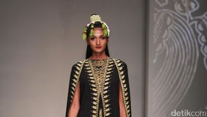 Foto: Koleksi Ghea Panggaben di IPMI Trend Show 2017