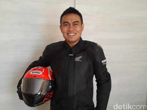 Terinspirasi Semangat Marc Marques, dr Hendra Jadi Penggila Motor