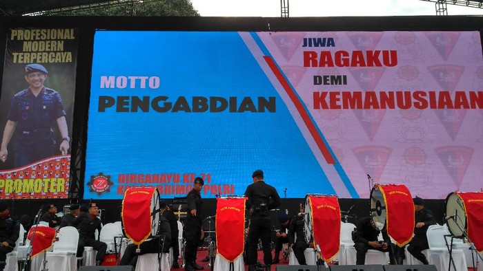 Kapolri dan Panglima TNI Hadiri HUT ke-71 Brimob