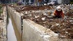 Proyek Drainase Senayan Terus Dikebut