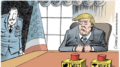 Kartun Kocak Trump Pimpin Amerika Jadi Viral
