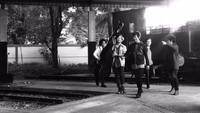 Kali ini Rian (Vokal), Rama (Gitar), Kiki (gitar), Wahyu (drum), Ray (Bass) memerankan perannya masing-masing sebagai anak band. (dok. Musica Studios)