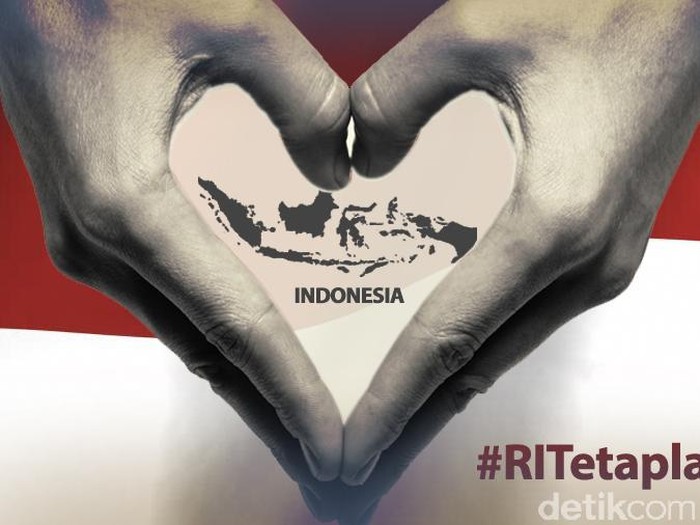 Ilustrasi Indonesia Harus Damai #RITetaplahDamai