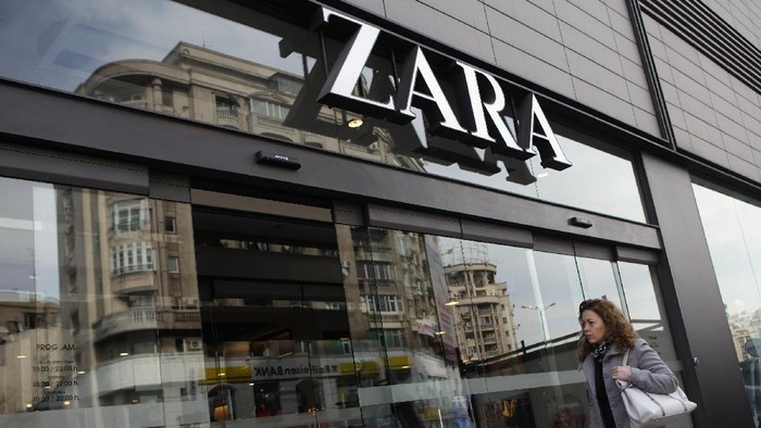 Toko Zara di Bucharesr, Romania. Foto: Getty Images Toko Zara di Bucharesr, Romania. Foto: Getty Images