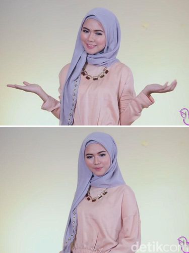 Video Tutorial: 3 Langkah Kreasikan Jilbab Segi Empat