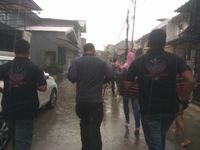 Lari Militer meski Diguyur Hujan di Kampanye, Agus Yudhoyono: Geber Terus!