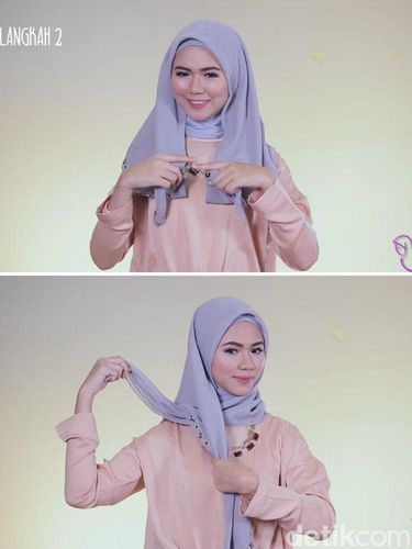 Video Tutorial: 3 Langkah Kreasikan Jilbab Segi Empat