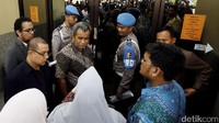 Lokasi gelar perkara dijaga ketat.
