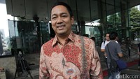 Wali Kota Semarang Hendrar Prihadi sambangi KPK hari ini, Selasa (15/11/2016).