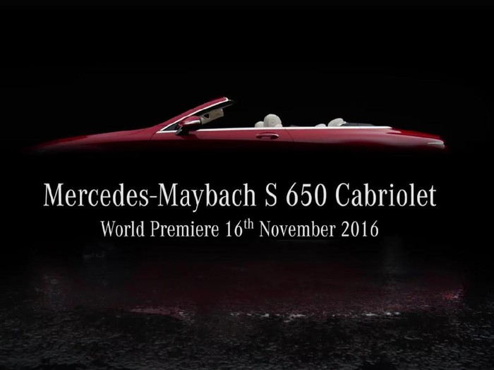 Mercedes-Maybach Tanpa Atap Diluncurkan Besok