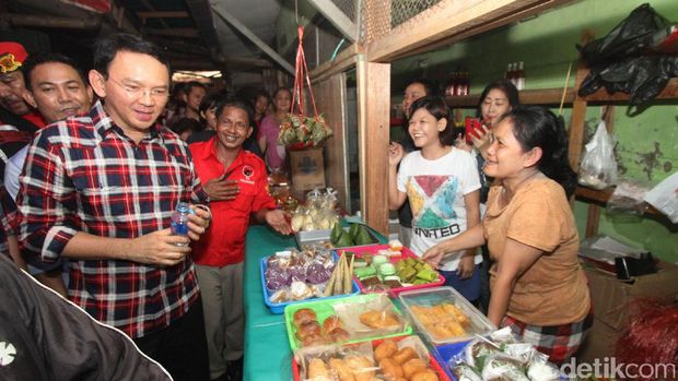 Sering Ditolak Saat Kampanye, Ahok: Blusukan Tetap Paling Efektif