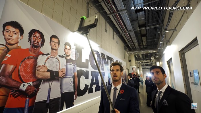 Tantangan Manekin Berujung Selfie Andy Murray cs