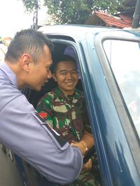 Agus bertemu tentara di kawasan Kebon Bawang