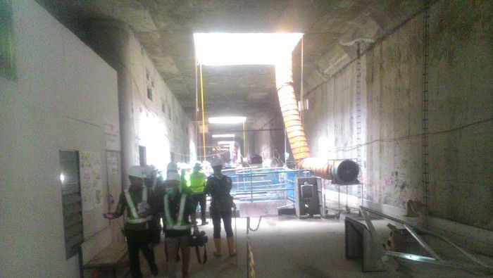 Jalur Bawah Tanah Proyek MRT Selesai Februari 2017