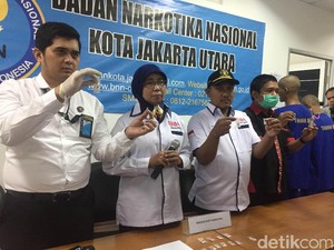 BNN Jakarta Utara Tangkap 2 Kurir Narkoba Jaringan LP Cipinang