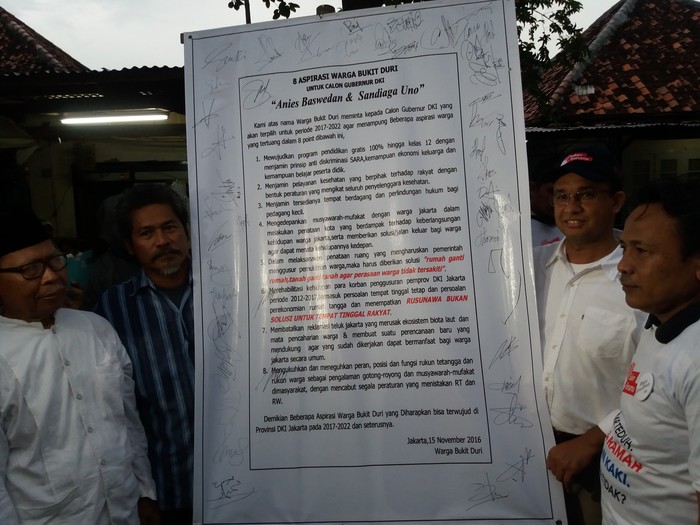 Janji Anies ke Warga Bukit Duri: Relokasi yang Buat Hidup Lebih Baik