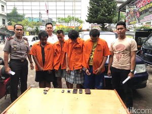 Palsukan Kunci, Sindikat Pencurian Mobil di Medan Ditangkap Polisi