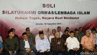 Mereka juga mengapresiasi Polri atas kesimpulan status kasus Ahok ini. Para tokoh Islam menganggap polisi sudah profesional.