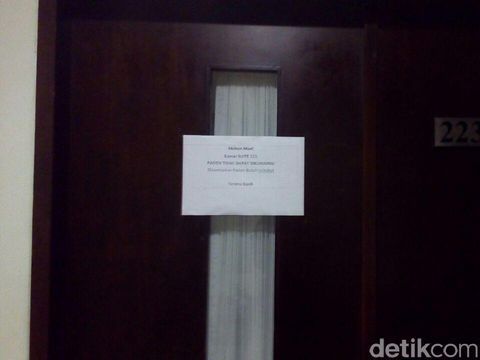 Ruang perawatan Sutan Bhatoegana di RS BMC Bogor