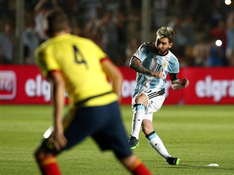 Argentina Cukur Kolombia 3-0