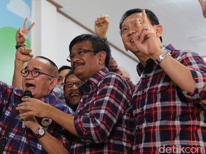 Ahok Jadi Tersangka, Timses Tetap Percaya Diri