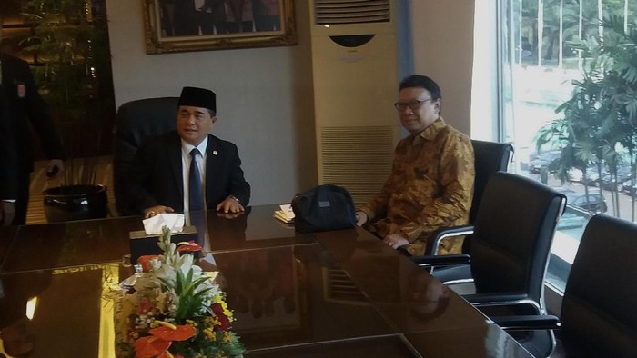 Bertemu Ketua DPR, Mendagri Harap RUU Pemilu Selesai Pertengahan 2017
