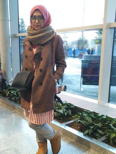 Suhu di Bawah Minus Sambut Peserta Tur Hijab for The World di Moscow