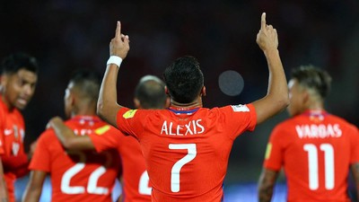 Chile Kalahkan Uruguay 3-1