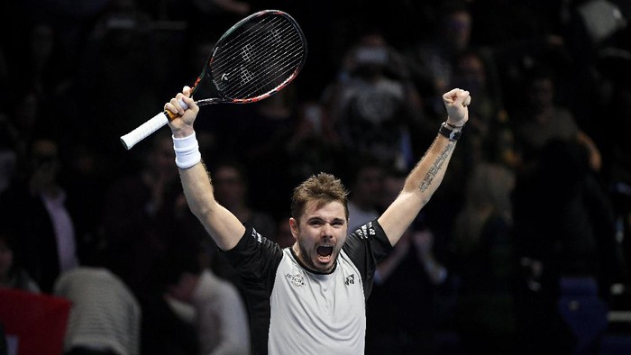 Kalahkan Cilic, Wawrinka Jaga Peluang Lolos