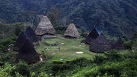 Desa Wisata Wae Rebo berhasil menjadi salah satu dari tiga wakil Indonesia di ajang Desa Wisata Terbaik UNWTO 2021. Foto: Agung Pambudhy/detikTravel