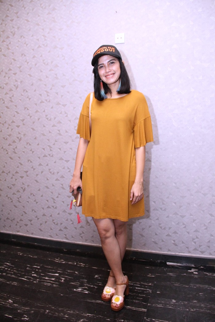 Dinda Kanya Dewi Dinda Kanya Dewi saat ditemui di kawasan cikini, Jakarta Pusat, Rabu (16/11/2016)