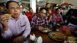 Djarot Blusukan di Pasar Kebayoran Lama
