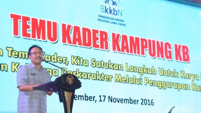 Program KB di Jatim Sukses Tekan Laju Pertumbuhan Penduduk