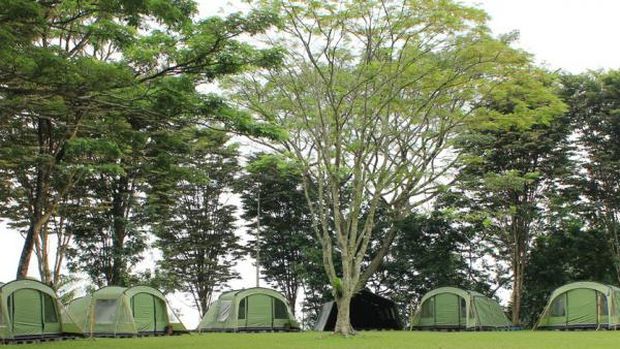 Ilustrasi Glamour Camping