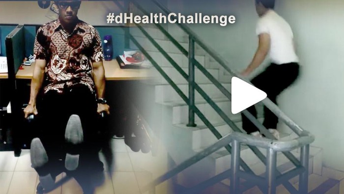 Bisa Ditiru Nih, Macam-macam Olahraga di Kantor Ala Pembaca detikHealth