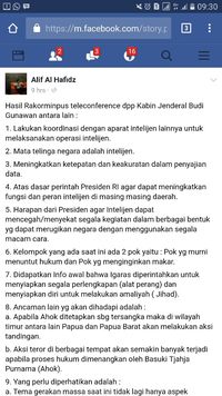 Beredar Informasi Intelijen Soal Kasus Ahok di Medsos, BIN: Itu Hoax!