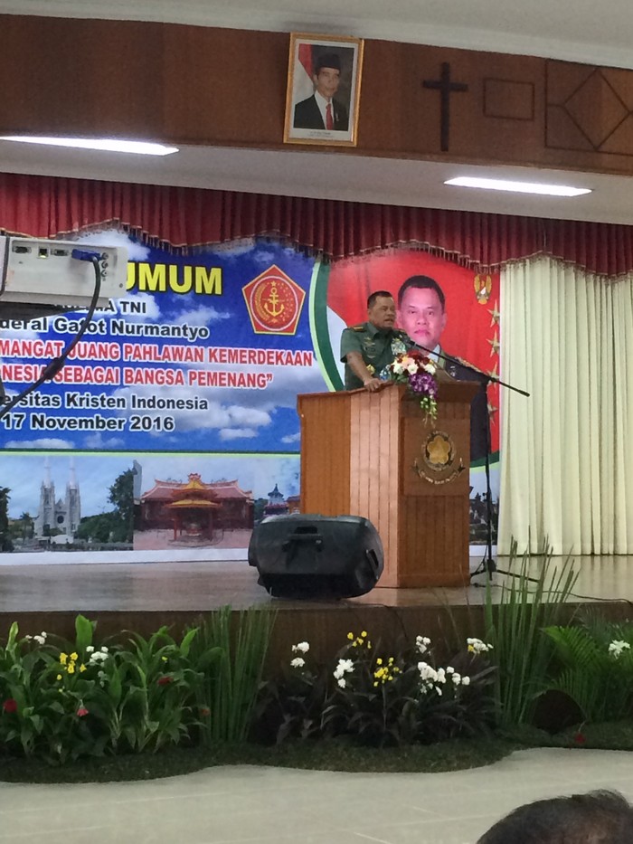 Panglima TNI ke Mahasiswa: Demo Pakai Hati Nurani, Jangan Mau Dikendalikan