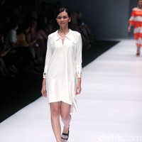 Fashion Show Busana JII by Gloria Agatha. Jakarta Fashion Week 2017. Senayan CIty. Jakarta. [Foto: Mohammad Abduh/Wolipop]