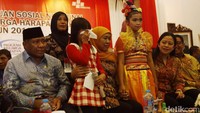 Acara itu juga dihadiri oleh Menteri Koordinator Bidang Pembangunan Manusia dan Kebudayaan Puan Maharani.
