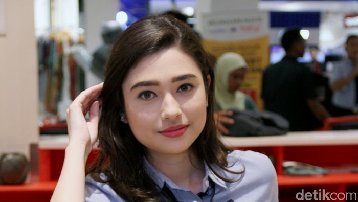 Amanda Rigby saat ditemui di Transmart Cempaka Putih