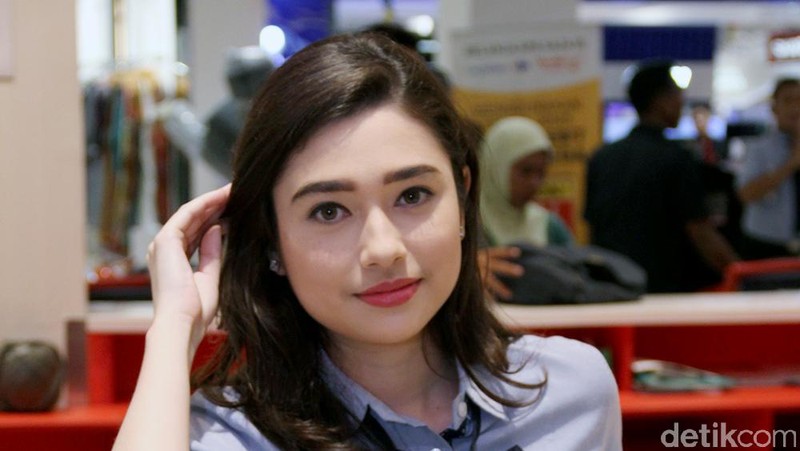 Amanda Rigby saat ditemui di Transmart Cempaka Putih