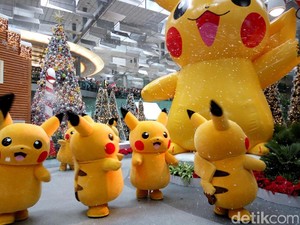 Lucu Banget! Parade Pikachu di Bandara Changi Singapura