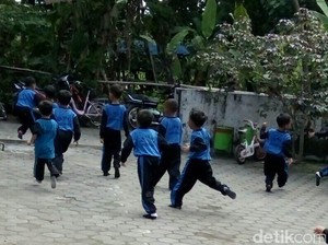 Gempa 5,3 SR di Yogyakarta, Siswa dan Guru TK Berlarian Tinggalkan Kelas
