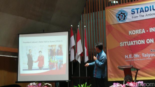  Dubes Korsel Cho Tai-Young di Banyuwangi, Jawa Timur, Jumat (18/11/2016)