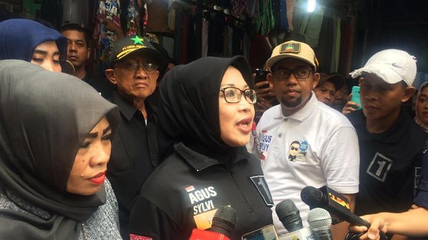 Blusukan di Tanah Abang, Sylviana: Perlu Ditata dan Jalan Diperbaiki